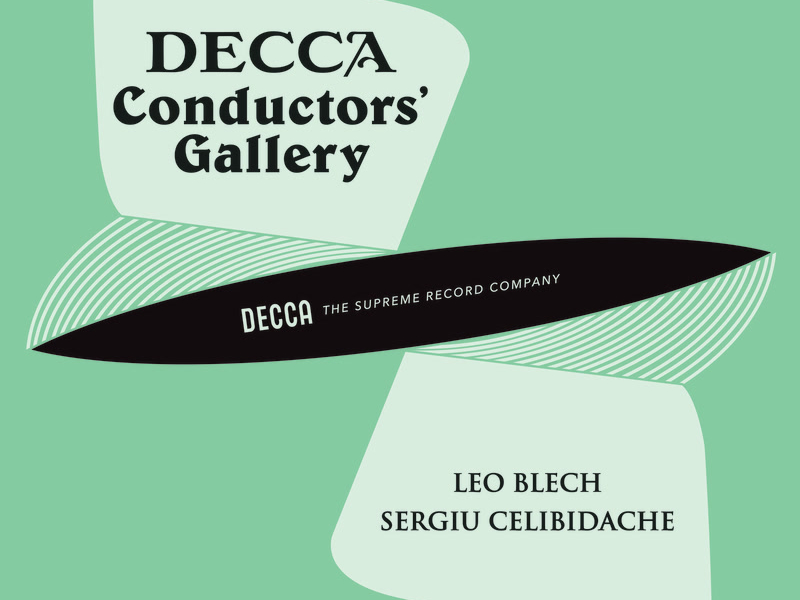 Conductor's Gallery, Vol. 20: Leo Blech, Sergiu Celibidache