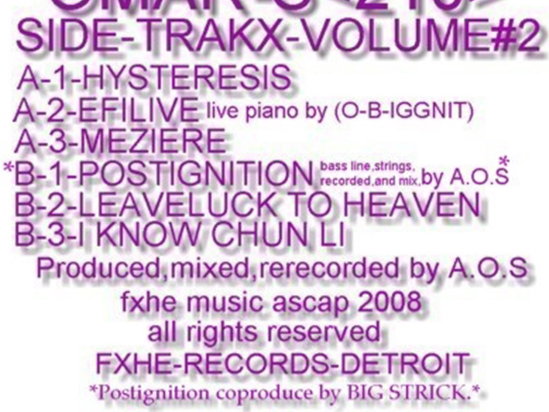 Side-Trakx, Vol. 2