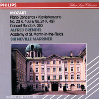 Mozart: Piano Concertos Nos. 20 & 24; Concert Rondo, K.382