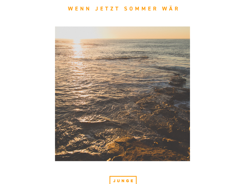 WENN JETZT SOMMER WÄR (Single)