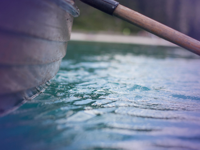Sounds of Rowing Boat in Lake to Help you Relax Fall Asleep (Single)