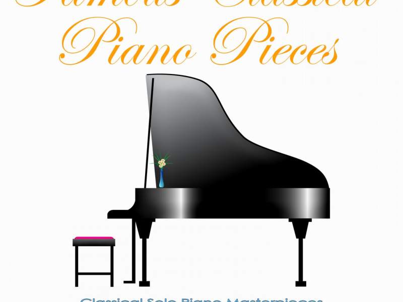 Famous Classical Piano Pieces: Classical Solo Piano Masterpieces with Ocean Sounds (Single)