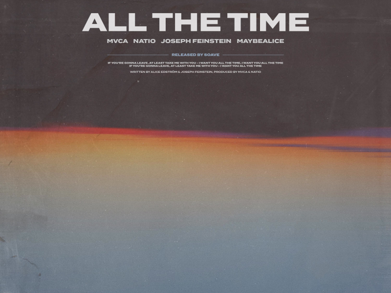 All The Time (feat. Joseph Feinstein & maybealice) (Single)