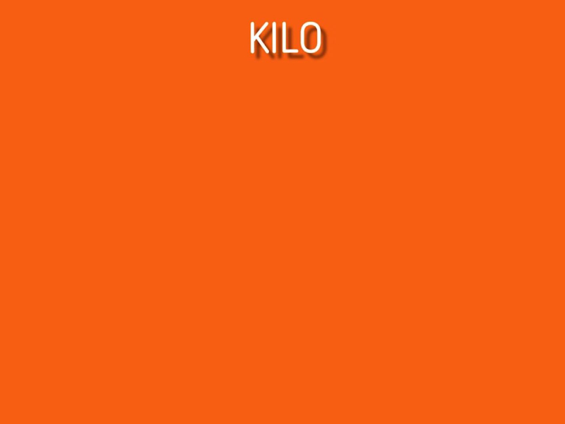 Kilo (Single)