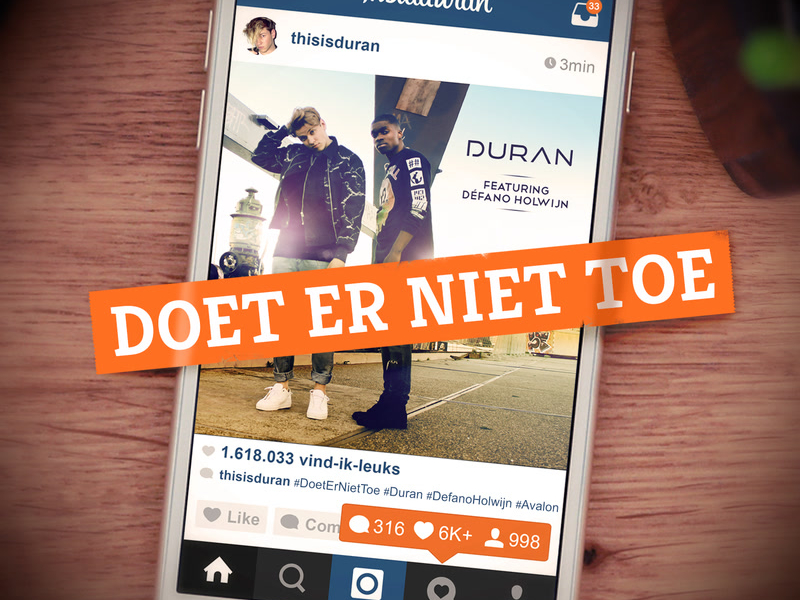 Doet Er Niet Toe (Single)