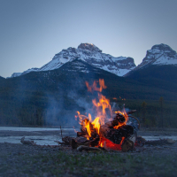 Camp Fire Sound in Nature to Help with Sleep and Relaxation (Single)