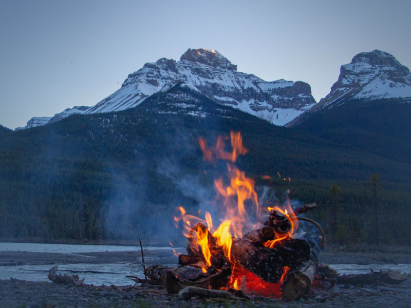 Camp Fire Sound in Nature to Help with Sleep and Relaxation (Single)