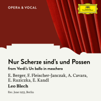 Verdi: Un ballo in maschera: Nur Scherze sind's und Possen (Sung in German) (Single)