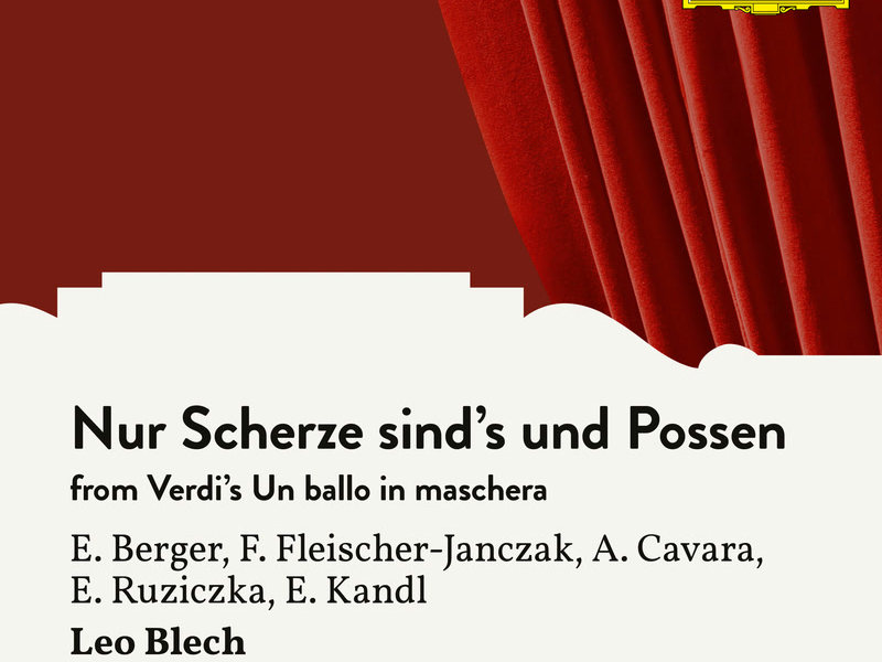 Verdi: Un ballo in maschera: Nur Scherze sind's und Possen (Sung in German) (Single)