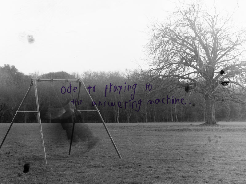 ode to praying to the answering machine (Single)