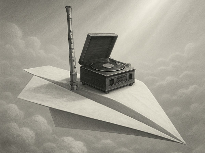 紙飛行機の上で聞きたい和風ジャズ (Single)