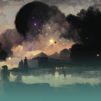 おしゃれなバーで仲間と楽しいひととき (Single)