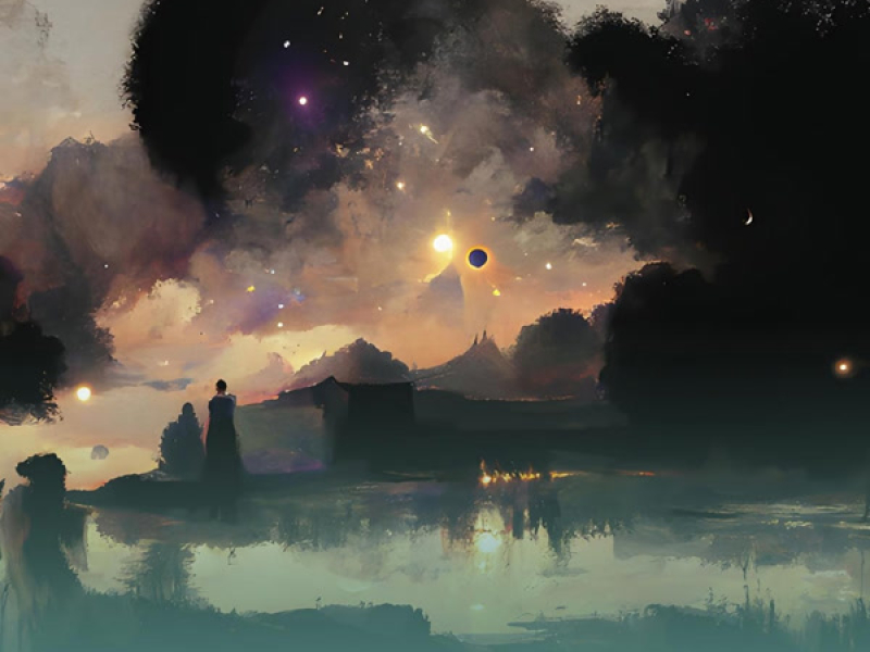 おしゃれなバーで仲間と楽しいひととき (Single)