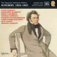 Schubert: Hyperion Song Edition 35 – Schubert 1822-1825
