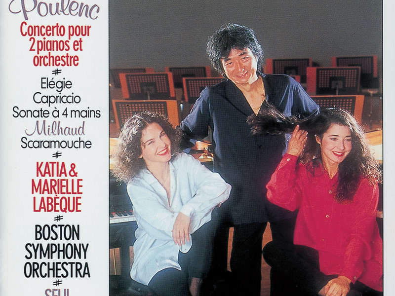 Poulenc/Milhaud: Concerto in D minor for 2 Pianos/Scaramouche etc.