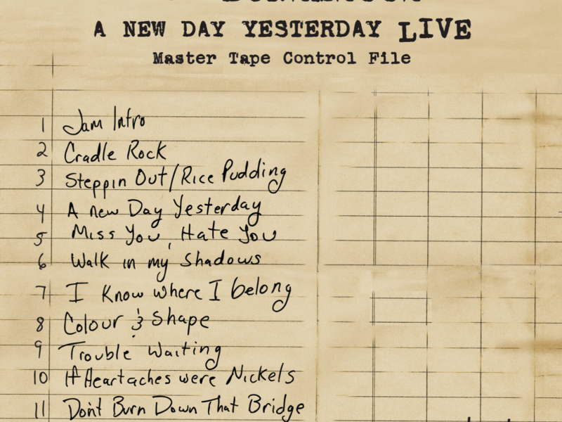 A New Day Yesterday (Live)