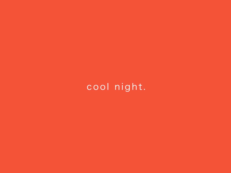 Cool Night (EP)