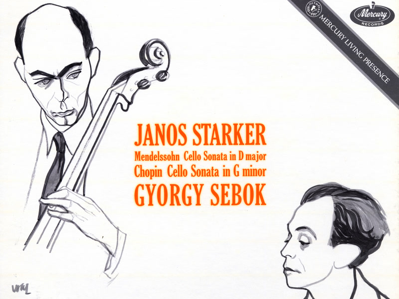 Mendelssohn and Chopin Sonatas for Cello and Piano (The Mercury Masters, Vol. 2)