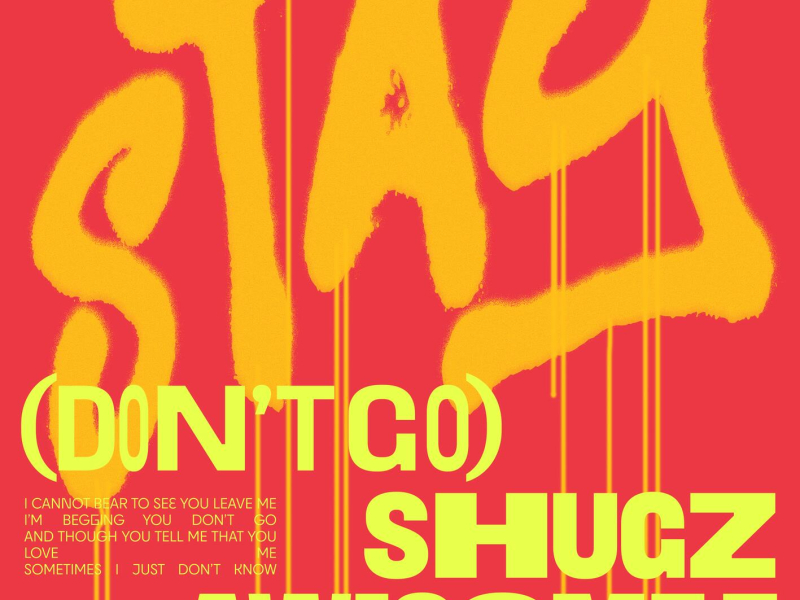 Stay (Don't Go) (Single)
