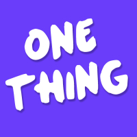 One Thing - Single