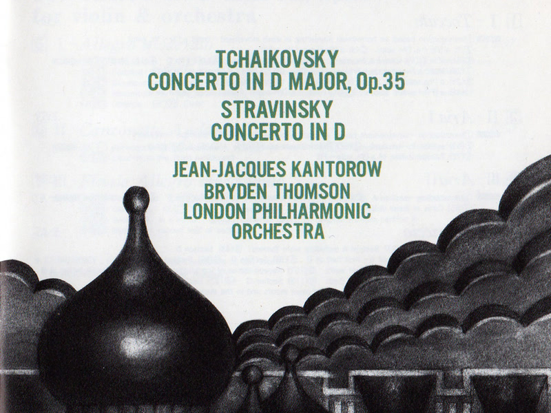 Tchaikovsky: Violin Concerto in D Major - Stravinsky: Violin Concerto in D