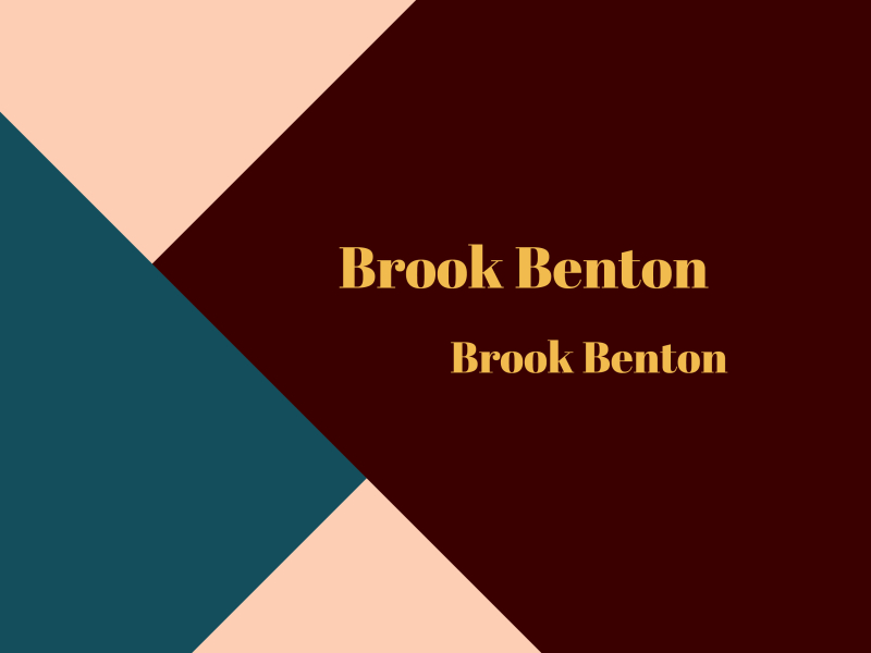 Brook Benton