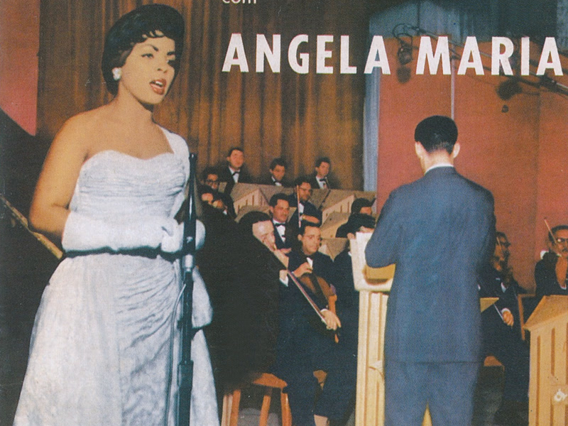 Quandos Os Maestros Se Encontram Com Angela Maria