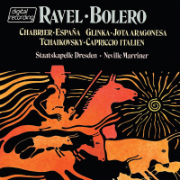 Ravel: Boléro / Glinka: Jota Aragonesa / Tchaikovsky: Capriccio Italien / Chabrier: España