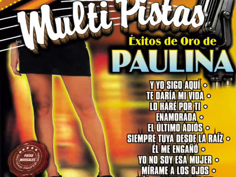 Canta Con Multi Pistas Exitos de Oro de Paulina