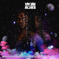 Neo Afro Futuristic Psychedelic Surrealistic Hippy