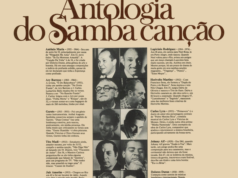 Antologia Do Samba Canção