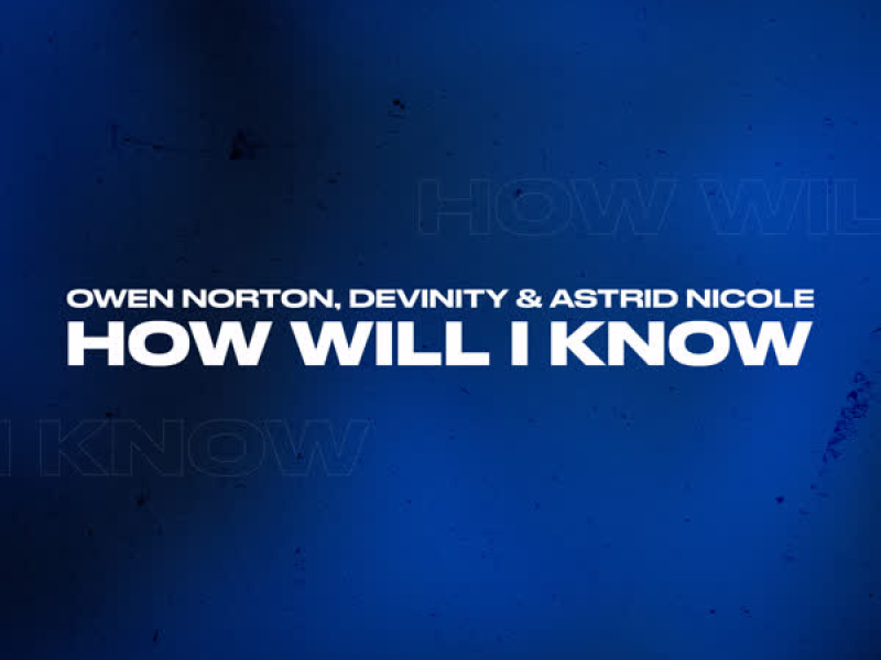 How Will I Know (Single)