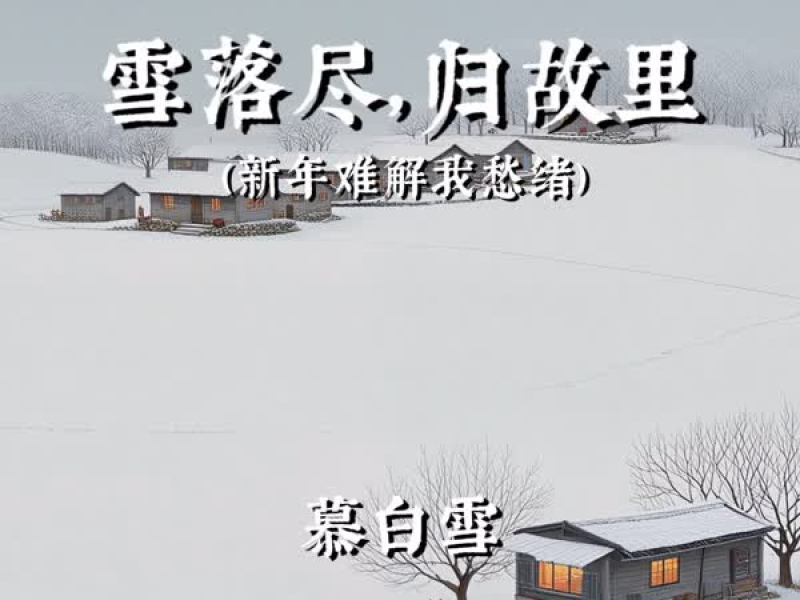 雪落尽，归故里 (新年难解我愁绪) (Single)