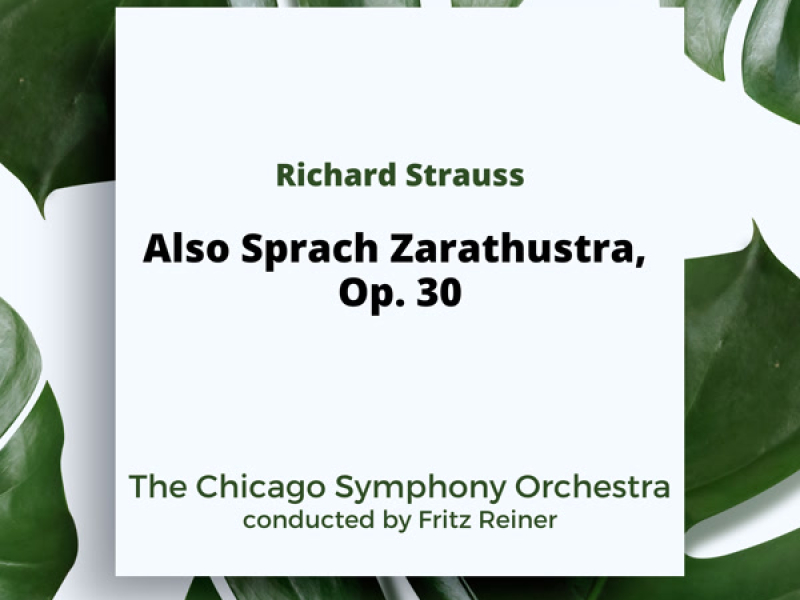 Richard Strauss: Also Sprach Zarathustra, Op. 30 (Single)