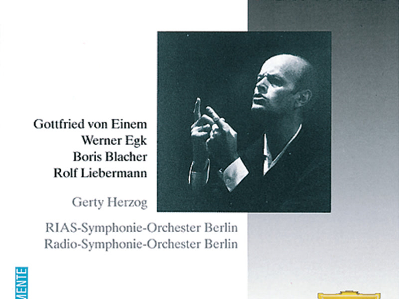 Ferenc Fricsay Portrait - von Einem / Egk / Blacher / Liebermann