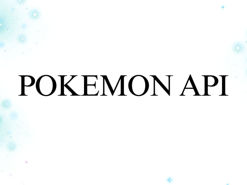 Pokemon Api (Single)