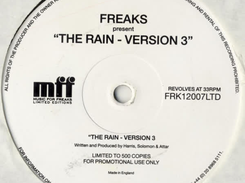 The Rain (Version 3) (Single)