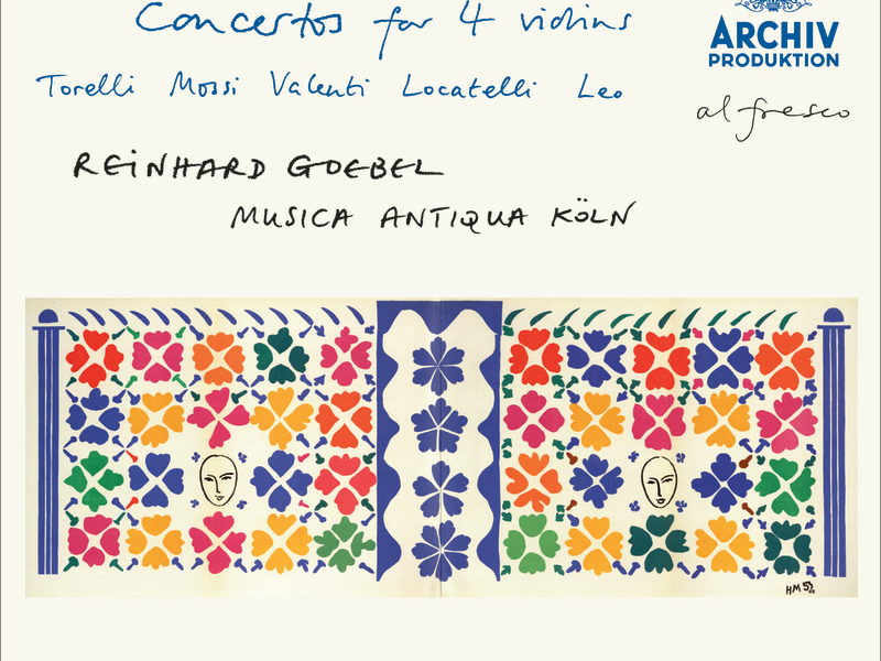 Torelli / Mossi / Valentini / Locatelli / Leo: Concertos for 4 violins