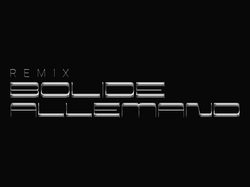 Bolide allemand (Single)