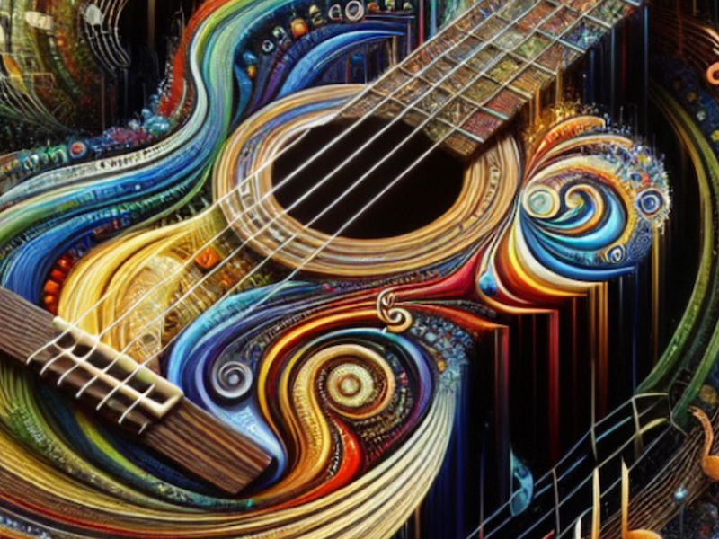 Easy Bossa Nova Guitar Backing Track - A Dorian (Single)