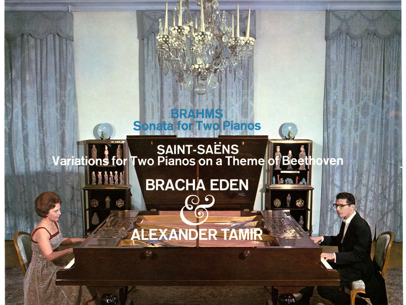 Brahms: Sonata for 2 Pianos; Saint-Saëns: Variations for Two Pianos on a Theme of Beethoven