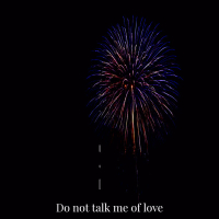 Do Not Talk Me of Love