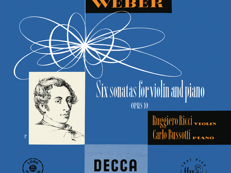 J.S. Bach: Sonata for Violin No. 1, BWV 1001; Partita for Violin No. 2, BWV 1004; Weber: Six Sonates Progressives (Ruggiero Ricci: Complete Decca Recordings, Vol. 13)
