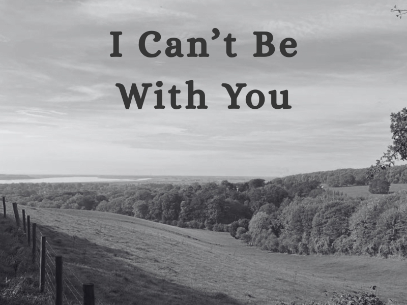 I Can't Be With You (Single)