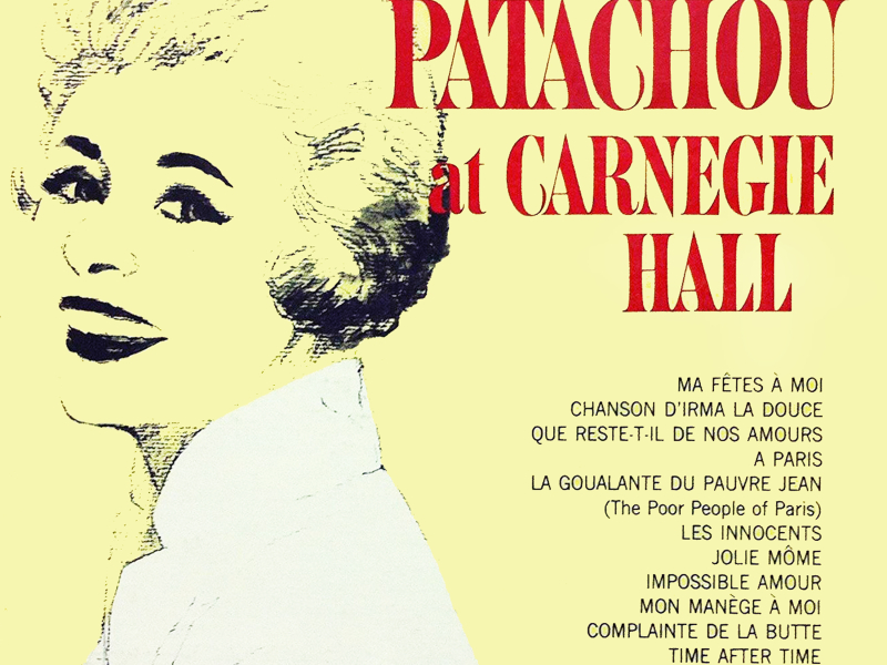 Patachou at Carnegie Hall