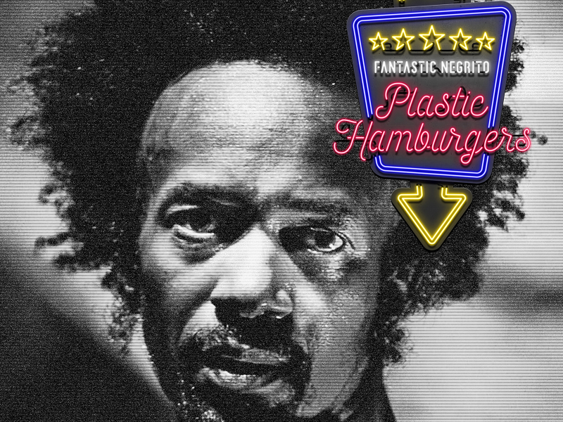 Plastic Hamburgers (Single)