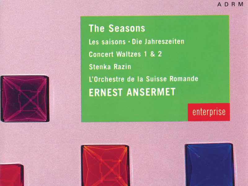 Glazunov: The Seasons; Two Concert Waltzes; Stenka Razin