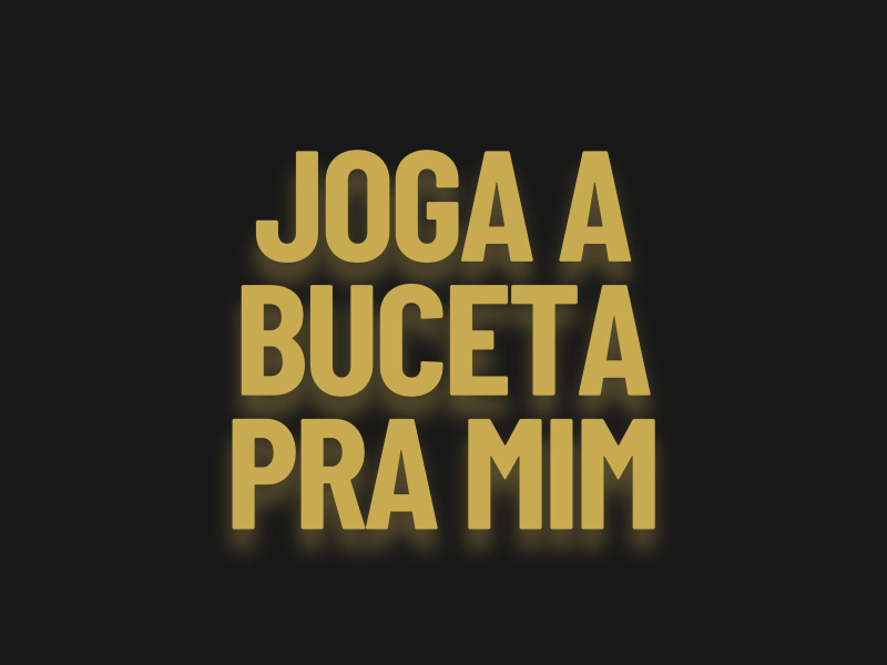 Joga A Buceta Pra Mim (Single)