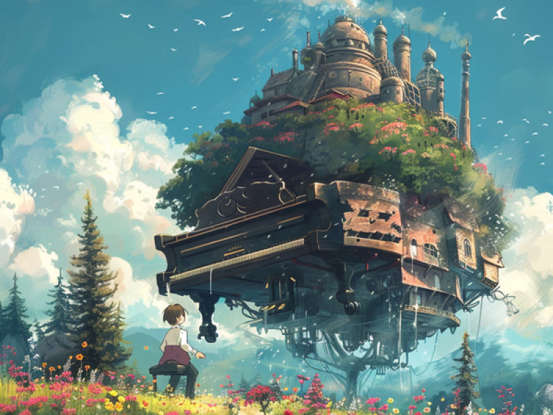 Howl's Moving Castle (Ghibli Piano Collection)