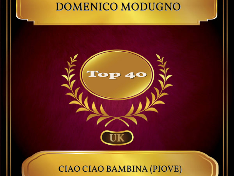Ciao Ciao Bambina (Piove) (UK Chart Top 40 - No. 29) (Single)